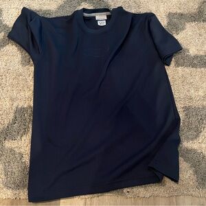 Reebok Blue Short Sleeve Tee with V-Neck